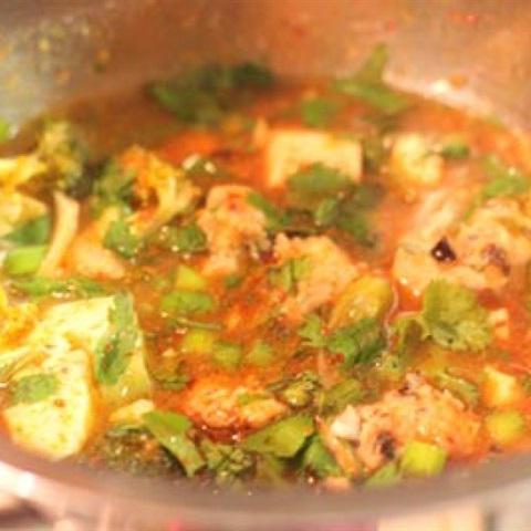 Cách làm đậu hũ non om mọc