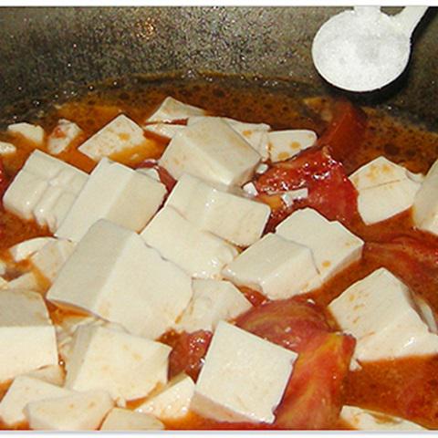 Cách làm đậu hũ non sốt cà chua