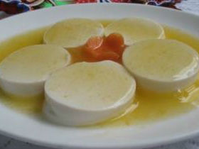 Đậu hũ non sốt cam