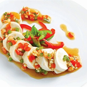 Đậu hũ non sốt chua cay