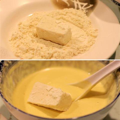 Cách làm đậu hũ non tẩm bột sốt chua cay