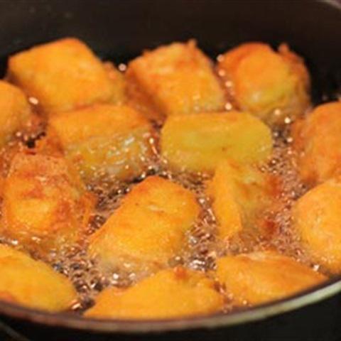 Cách làm đậu hũ non tẩm bột sốt chua cay