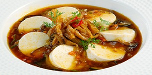 Đậu hủ non xốt cay