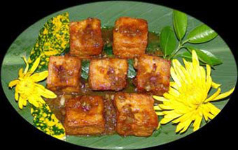 Đậu hũ om chiên giòn