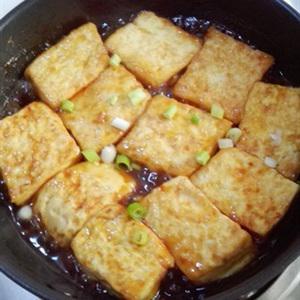 Cách làm đậu hũ om trứng