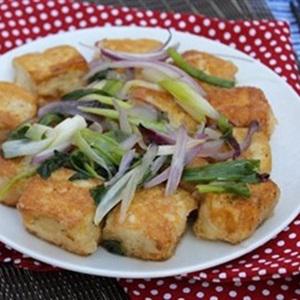 Cách làm đậu hũ rang muối