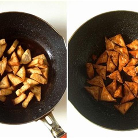 Cách làm đậu hũ rim ngũ vị