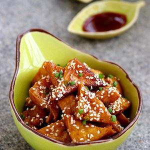 Cách làm đậu hũ rim ngũ vị