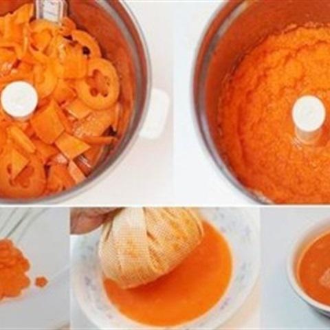 Cách làm đậu hũ sốt cà rốt