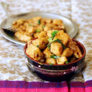 Cách làm đậu hũ sốt chanh