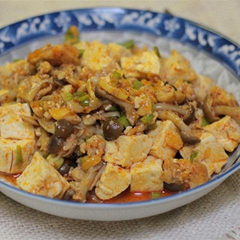 Cách làm đậu hũ sốt chua cay