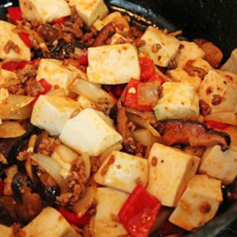 Cách làm đậu hũ sốt kiểu Tứ Xuyên