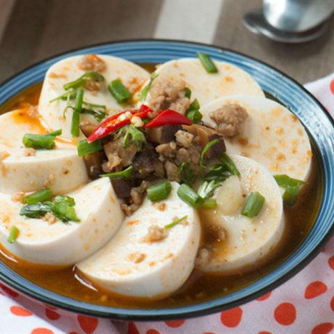 Cách làm đậu hũ sốt nấm