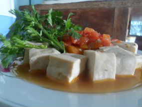 Đậu hũ sốt phô-mai con bò cười