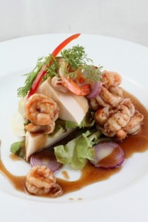 Đậu hũ sốt tép