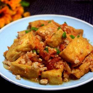 Cách làm đậu hũ sốt thịt băm