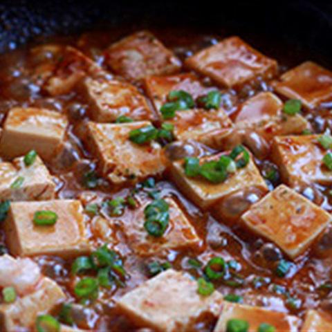 Cách làm đậu hũ sốt tôm