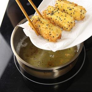 Cách làm đậu hũ tẩm mè chiên