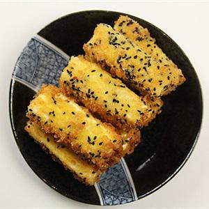 Cách làm đậu hũ tẩm mè chiên