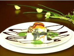 Đậu hũ trứng sốt dừa