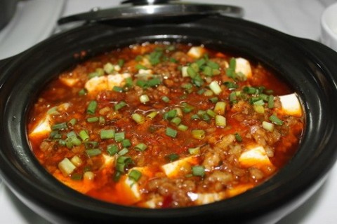 Đậu hũ Tứ Xuyên cay nóng