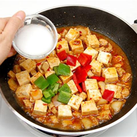 Cách làm đậu hũ xào thịt