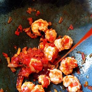 Cách làm đậu hũ xào tôm