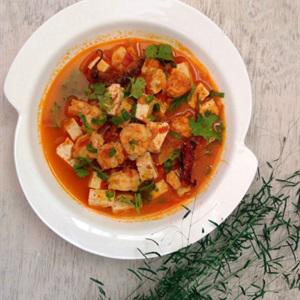 Cách làm đậu hũ xào tôm