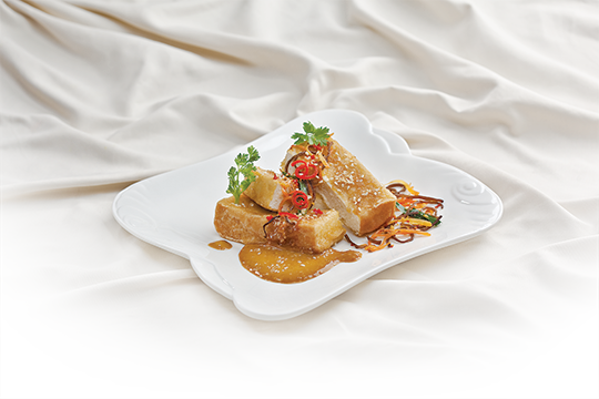 Đậu hũ xốt mè mayonnaise