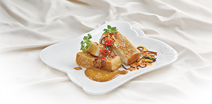 Đậu hũ xốt mè mayonnaise