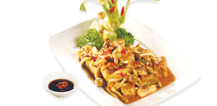 Đậu hũ xốt nấm