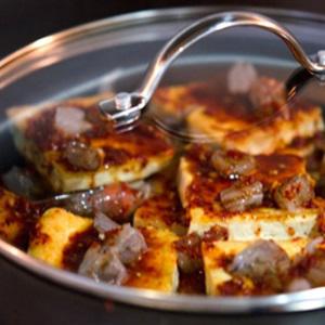 Cách làm đậu kho củ cải và tôm