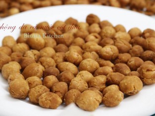 Đậu phộng da cá nước cốt dừa “fake”