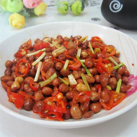 Cách làm đậu phộng rang kiểu mới