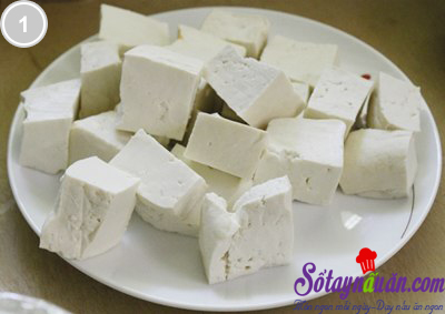 Đậu phụ rán sả ớt mới lạ