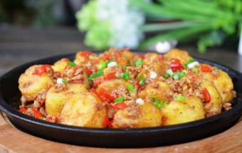 Đậu phụ sốt thịt bằm-món ngon cho mọi nhà