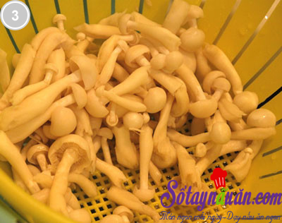 Đậu phụ xào nấm và cà tím