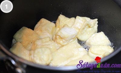 Đậu phụ xào thịt cay