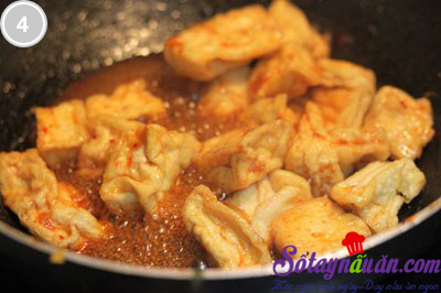 Đậu phụ xào thịt cay