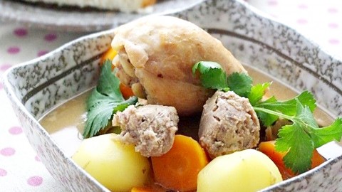 Đậu que xào lòng gà