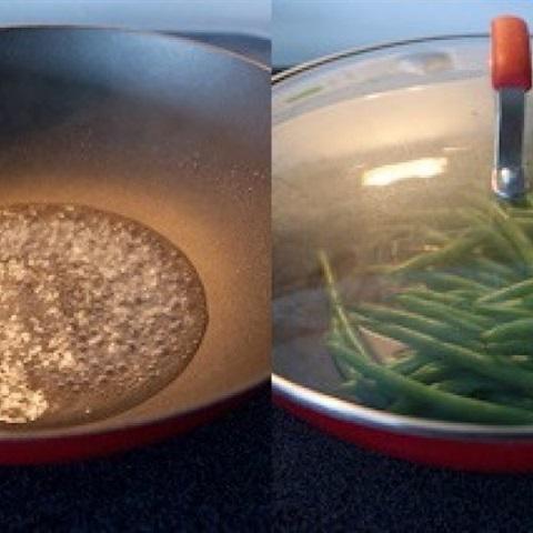 Cách làm đậu que xào nấm