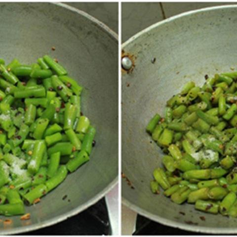 Cách làm đậu que xào tỏi ớt