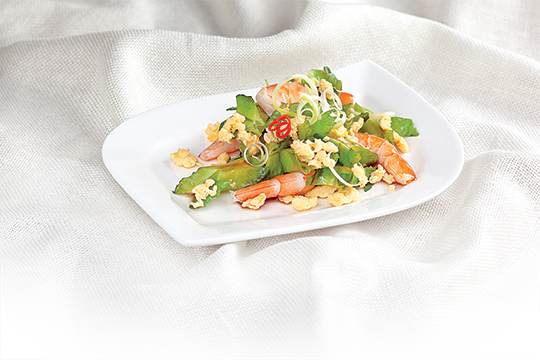 Đậu rồng xào tép