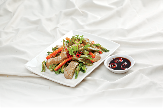 Đậu rồng xào trứng