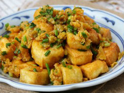 Đậu sốt trứng muối