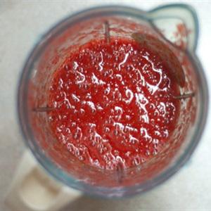 Cách làm dâu tây đá bào