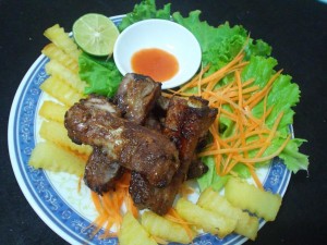 Đầu tuần hấp dẫn với món sườn nướng cực mê