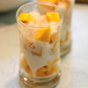 Cách làm đậu tuyết sốt xoài