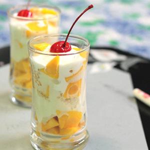 Cách làm đậu tuyết sốt xoài