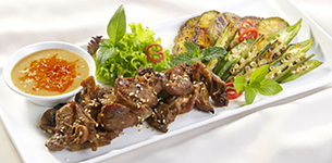 Dê nướng sa tế